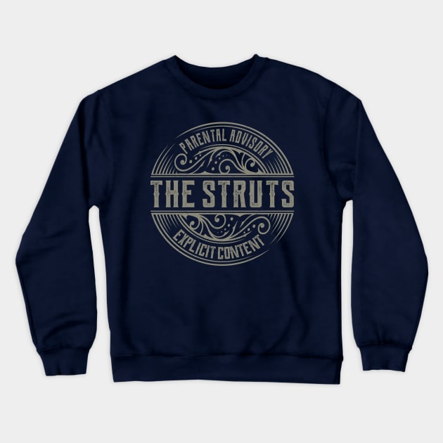 The Struts Vintage Ornament Crewneck Sweatshirt by irbey